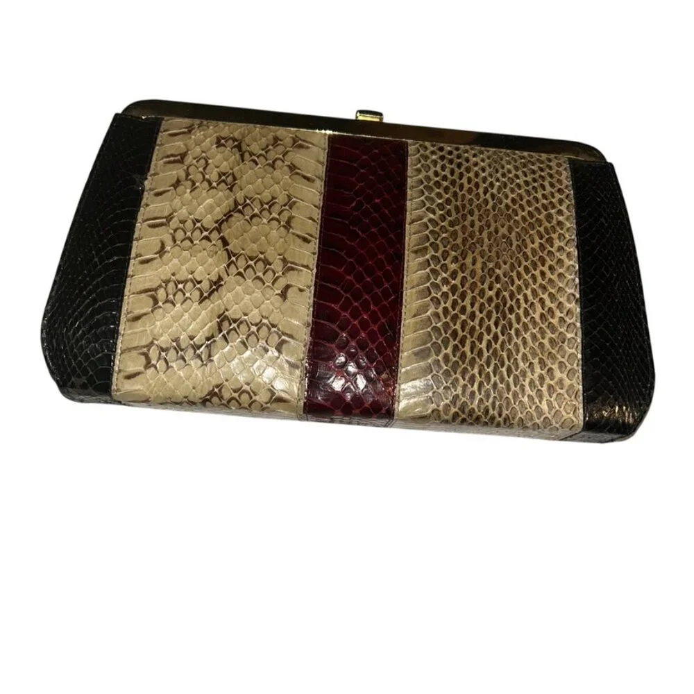 Snakeskin Bag vintage england